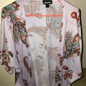 Joe Boxer Paisley Shawl/Poncho